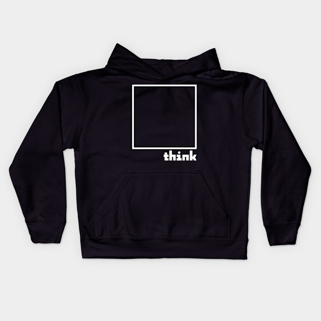 THINK OUT OF THE BOX Kids Hoodie by SKULS14